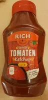 入っている砂糖の量 Feuriger Tomatenketchup