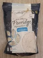 入っている砂糖の量 Porridge Hafermahlzeit Mehrkorn