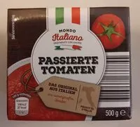 Cantidad de azúcar en Tomaten Passierte Tomaten