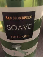 Sokerin määrä sisällä Soave