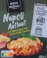 Cantidad de azúcar en Napoli Auflauf