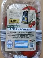 Jumlah gula yang masuk Heimische Rispentomaten