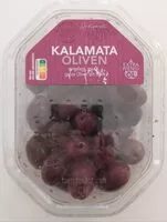 Amount of sugar in Kalamata Oliven, eingelegt, mit Öl, ganze Oliven mit Stein