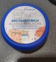 चीनी की मात्रा Brotaufstrich Alaska-Seelachs