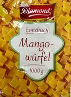 Cantidad de azúcar en Mangowürfel Tiefgefroren