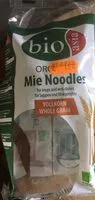 Jumlah gula yang masuk Organic Mie Noodles