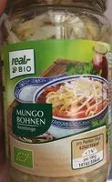 Suhkru kogus sees Mungobohnen Keimlinge
