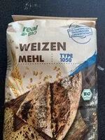 Suhkru kogus sees Bio Weizenmehl Typ 1050