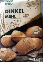 Sokerin määrä sisällä Dinkelmehl Type 630