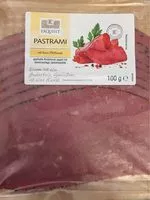 Amount of sugar in Pastrami