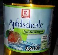 Количество сахара в Apfelschorle