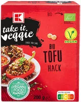 Suhkru kogus sees K-take it veggie Bio Tofu Hack