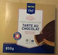 Количество сахара в Tarte au chocolat