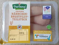 Suhkru kogus sees Hähnchenbrustfilet-Teilstück