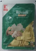 Cantidad de azúcar en Ravioli Funghi