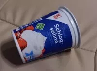 入っている砂糖の量 Frische Schlagsahne