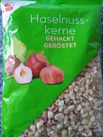 入っている砂糖の量 Haselnusskerne gehackt geröstet