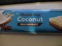 含糖量 Muesli bar coconut Milk Chocolate