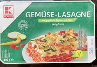Jumlah gula yang masuk Gemüse Lasagne