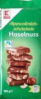 Cantidad de azúcar en Alpenvollmilchschokolade Haselnuss