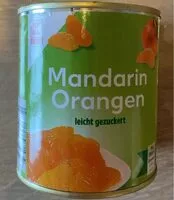 Количество сахара в Mandarin Orangen