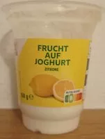 Quantité de sucre dans Frucht auf Joghurt Zitrone