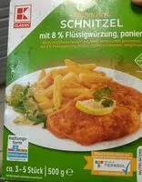 Quantité de sucre dans Hänchen schnitzel