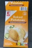 Zuckermenge drin Baked Potatos