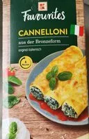 Suhkru kogus sees Cannelloni