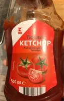 Suhkru kogus sees Tomaten Ketchup