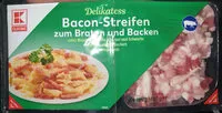 Suhkru kogus sees Bacon-Streifen