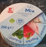 Zuckermenge drin Schmelzkäse