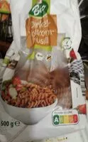 Sokerin määrä sisällä Nudeln Dinkel Vollkorn Fusilli
