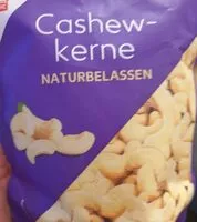 Suhkru kogus sees Cashewkerne