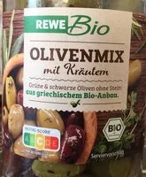 入っている砂糖の量 Olivenmix mit Kräutern