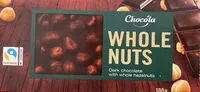İçindeki şeker miktarı Dark chocolate with whole hazelnuts