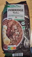 Quantité de sucre dans Porridge Kakao