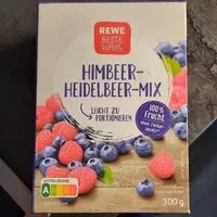 Zuckermenge drin Himbeer-Heidelbeer-Mix