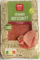 Suhkru kogus sees Veganer Aufschnitt Typ Salami