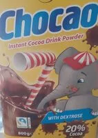 İçindeki şeker miktarı Chocoa instant drink powered