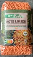 Amount of sugar in Rote Linsen Bio