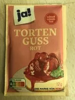 Zuckermenge drin Tortenguss Rot