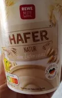 入っている砂糖の量 Hafer Natur