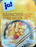 Jumlah gula yang masuk Hähnchen Süss-Sauer
