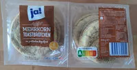 Zuckermenge drin Mehrkorn Toastbrötchen