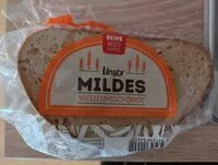 Zuckermenge drin Weizenmischbrot