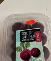Amount of sugar in Rote Beete