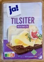 Quantité de sucre dans Tilsiter