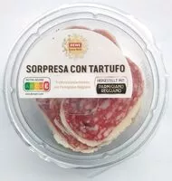Jumlah gula yang masuk Sorpresa con tartufo