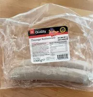 İçindeki şeker miktarı Thüringer Rostbratwurst